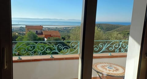 Natural landscape, View (from property/room), Balcony/Terrace, Sea view