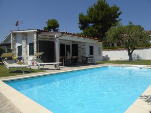 Property building, Day, Garden, Garden view, Pool view, Swimming pool, sunbed