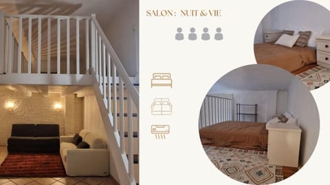 Sunset Villa atypical with air conditioning House in Nice