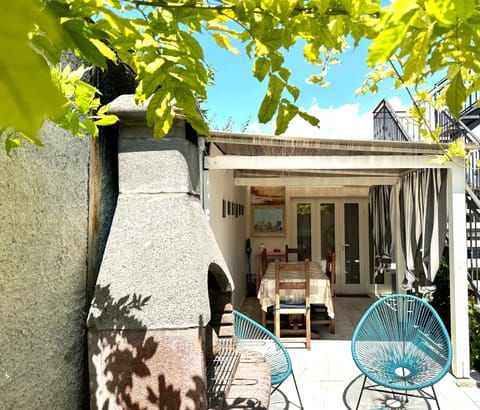 Patio, BBQ facilities, Dining area