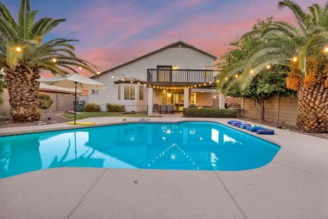 Patio, Garden, Pool view, sunbed