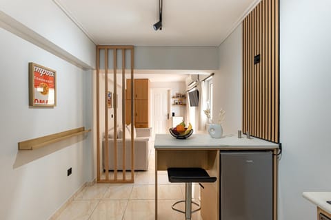 Kitchen or kitchenette, wardrobe