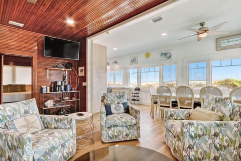 On the serene north end of Amelia Island, beach house will accommodate up to 14, 424 Ocean Ave House in Fernandina Beach