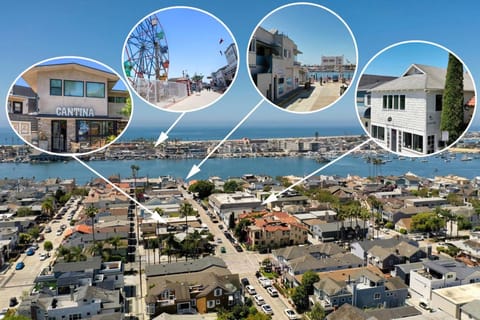 Balboa Island Cottage Air Conditioning Newport Peninsula Ferry Close Apartment in Balboa Island