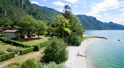 Natural landscape, Garden, Beach, Mountain view