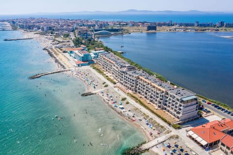 Property building, Nearby landmark, Spring, Day, Natural landscape, Bird's eye view, Beach, Sea view
