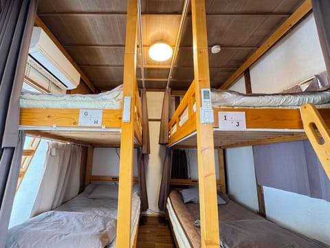Photo of the whole room, Bedroom, bunk bed