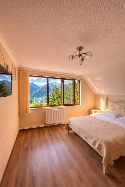 Photo of the whole room, Bedroom, Mountain view
