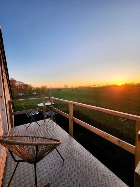 Patio, Day, Natural landscape, View (from property/room), Balcony/Terrace, Dining area, Sunset