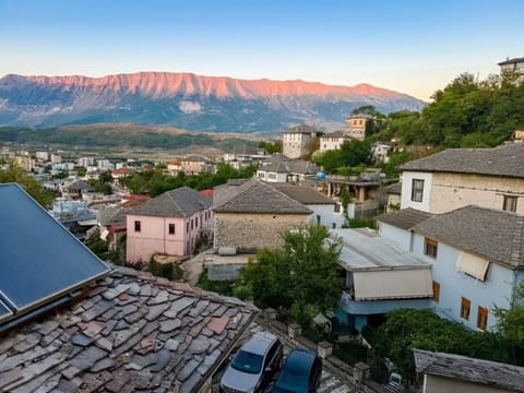 Nearby landmark, Natural landscape, City view, Mountain view, Location