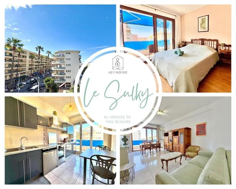 Le Sulky, proche de la mer, balcon, parking Apartment in Cagnes-sur-Mer