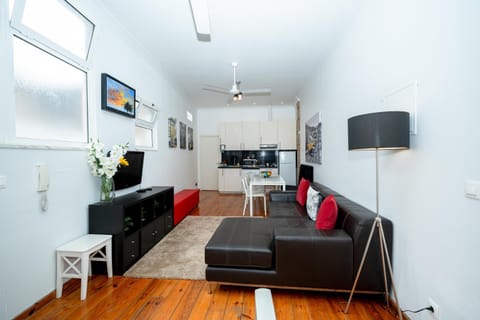 Kitchen or kitchenette, Living room, Dining area, dishwasher