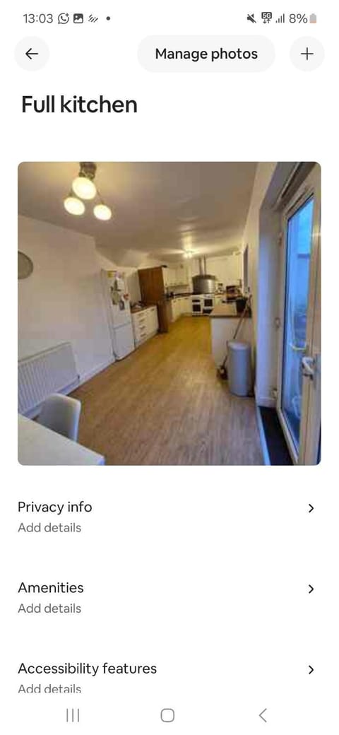 Kitchen or kitchenette