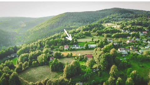 Natural landscape, Bird's eye view, Mountain view