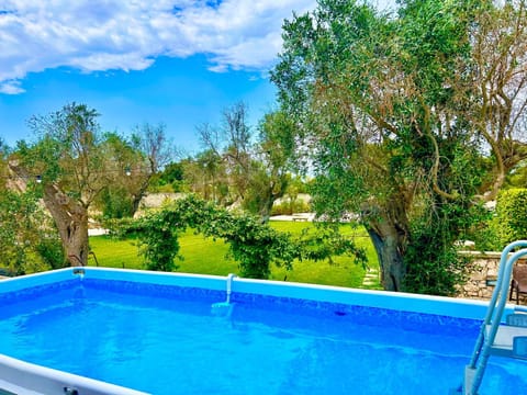 Spring, Day, Natural landscape, Garden, Garden view, Pool view, Swimming pool