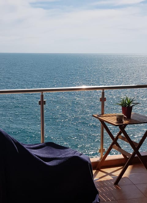 Day, Natural landscape, View (from property/room), Balcony/Terrace, Sea view