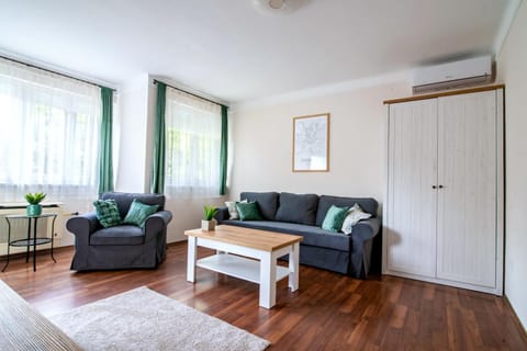 Living room, air conditioner