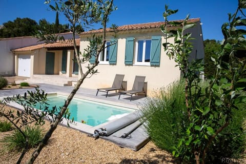 Patio, Pool view
