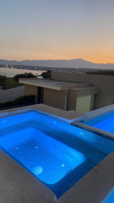 Hot Tub, Pool view, Swimming pool, Sunset