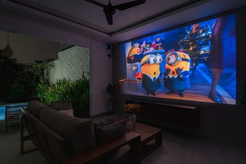 Night, Living room, Evening entertainment