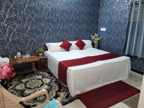 Bed, Living room, Photo of the whole room, Seating area, Bedroom
