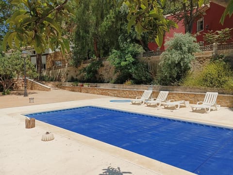 Garden view, Swimming pool, sunbed