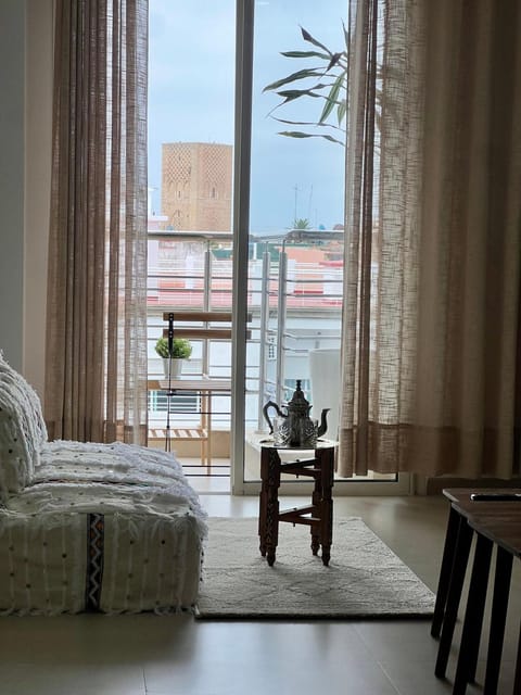 Living room, City view