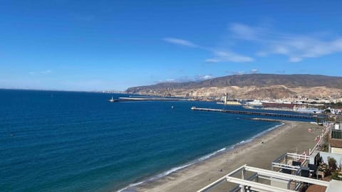 Beach, Mountain view, Sea view