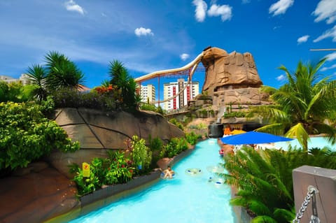 Nearby landmark, Day, Natural landscape, Aqua park, Mountain view, Pool view, Swimming pool, sunbed