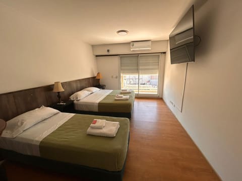 Bed, TV and multimedia, air conditioner