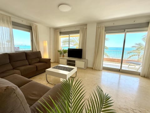 TV and multimedia, Living room, Beach, Sea view
