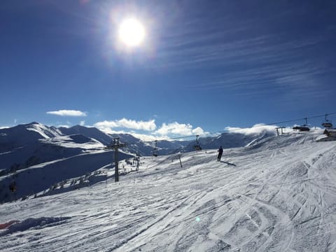 Day, Winter, Skiing, Skiing