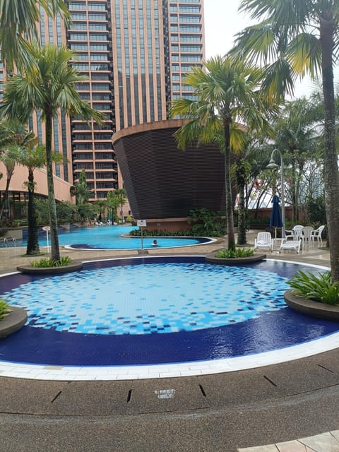 Property building, Pool view, Swimming pool