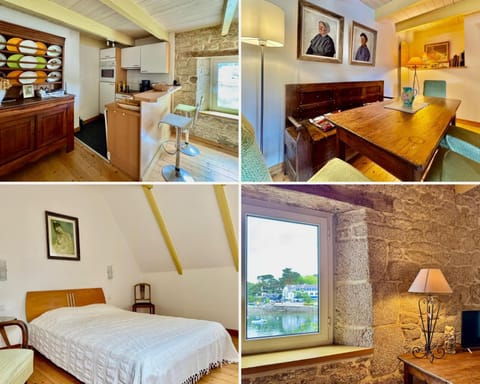 Natural landscape, Photo of the whole room, Seating area, Dining area, Beach, Bedroom, Sea view, kitchen