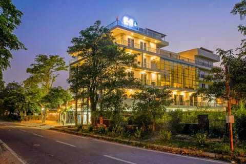 Property building, Day, Night, Garden