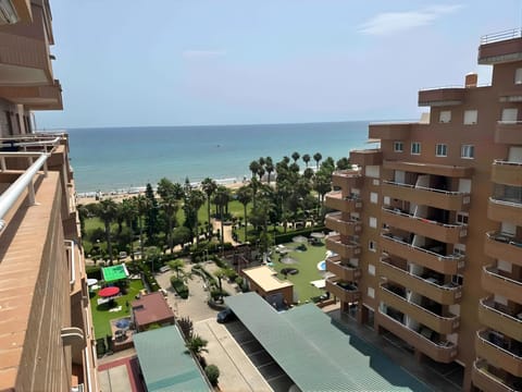 Property building, Day, Natural landscape, View (from property/room), Balcony/Terrace, Beach, Sea view