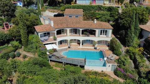 Property building, Day, Bird's eye view, Pool view, Swimming pool, sunbed