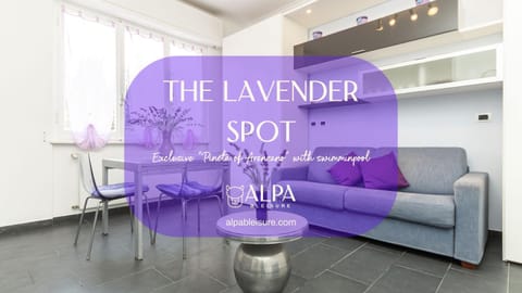 "The Lavender Spot" piscina, accesso alla spiaggia Apartment in Arenzano