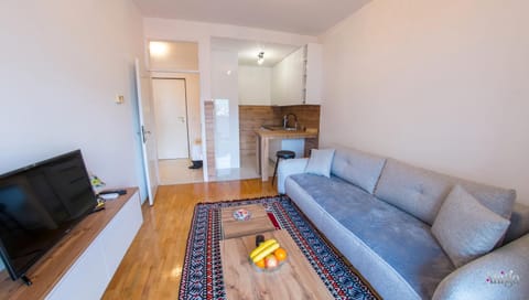 TV and multimedia, Kitchen or kitchenette, Living room, Seating area