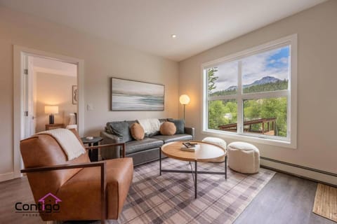 Natural landscape, Living room, Seating area, Mountain view