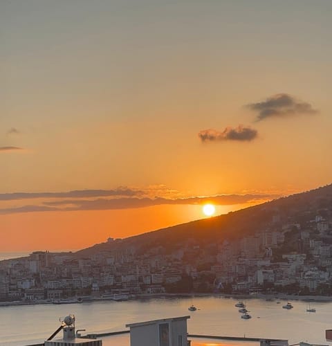 Sea view, Sunset