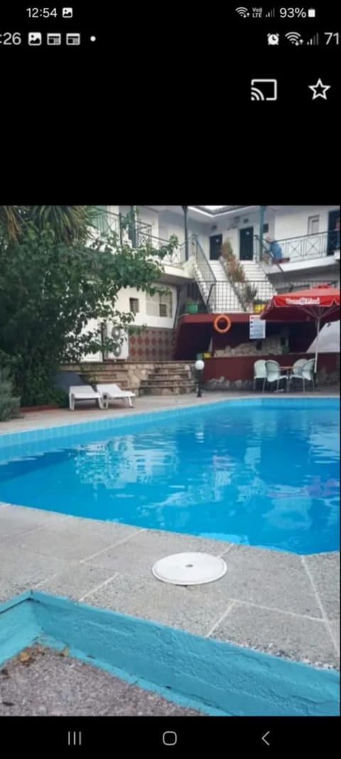 Pool view, Swimming pool, Parking, sunbed