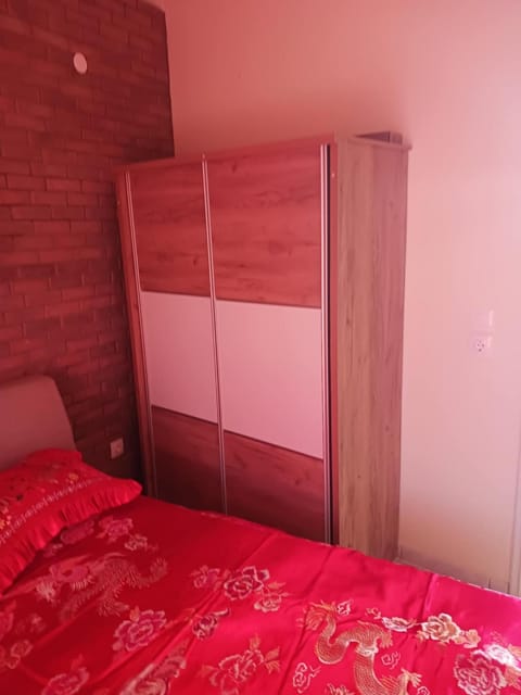 Bed, Photo of the whole room, Bedroom, wardrobe