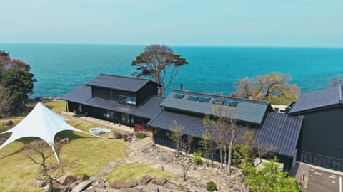 Property building, Natural landscape, Garden, Sea view