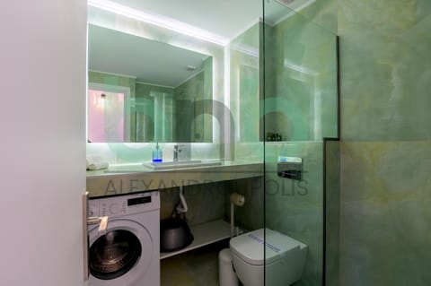 Shower, Toilet, Bathroom, washing machine