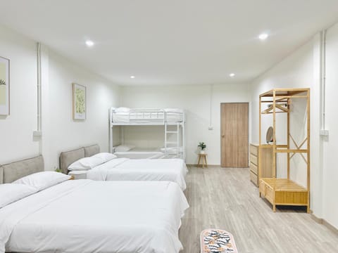 Bed, Photo of the whole room, Bedroom, towels, wardrobe