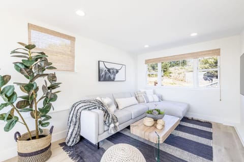 Oceanfront Coastal Home with Breathtaking Views Hiking Beaches & More House in Moss Beach