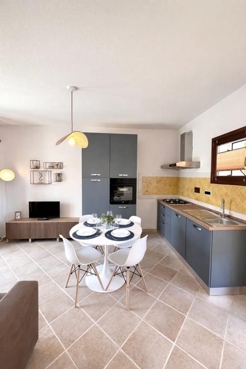 Living room, kitchen