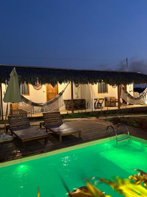 Night, Pool view