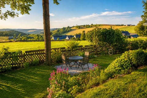 Natural landscape, Garden, Garden view, Mountain view